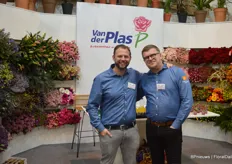 Henk van der Plas and Dennis Heemskerk with Van der Plas, which is part of the Floral Trade Group